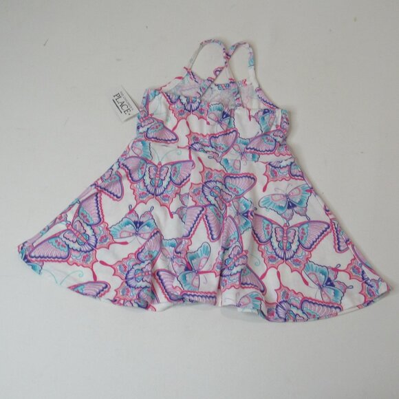 The Children's Place Toddler Girl’s Butterfly Dress Size 2T - Picture 2 of 4